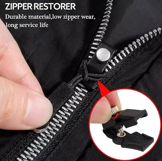 3 Sets Instant Zipper Repair Kit – Universal Zipper Slider Replacement for Luggage & More