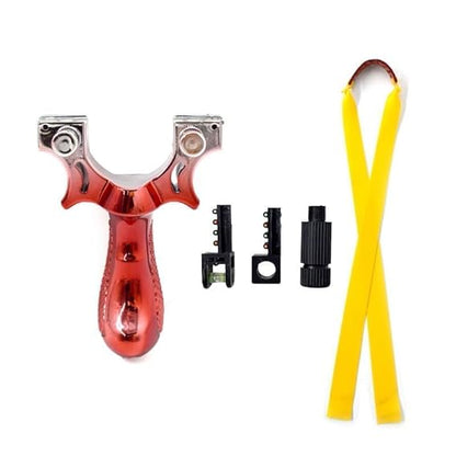 Adjustable Laser Guided Slingshot | Professional Rubber Band Catapult for Kids & Adults