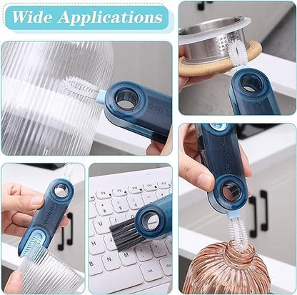3 in 1 Cup Lid Gap Cleaning Brush, Bottle lid Cleaning Brush