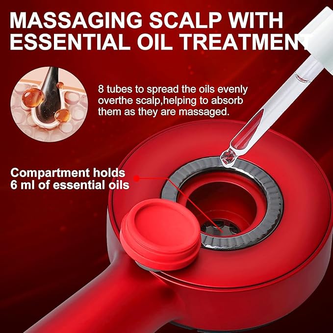 Premium Head Scalp Electric Massager Comb | Scalp Massaging Brush