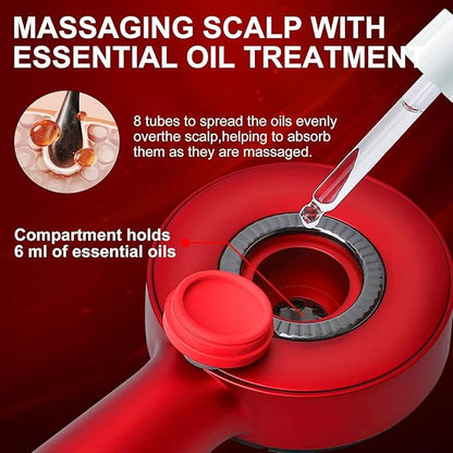 Premium Head Scalp Electric Massager Comb | Scalp Massaging Brush